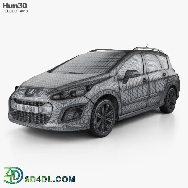 Hum3D Peugeot 308 SW 2012