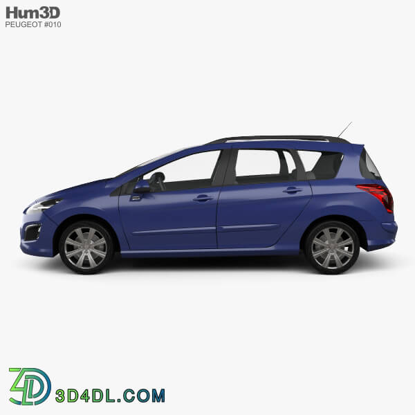 Hum3D Peugeot 308 SW 2012