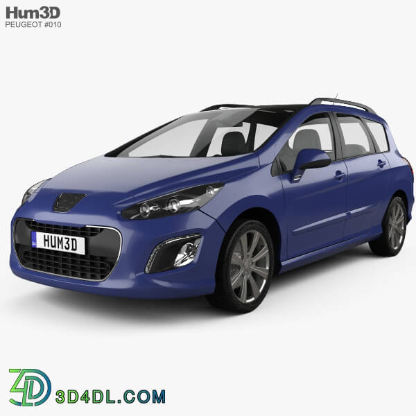 Hum3D Peugeot 308 SW 2012