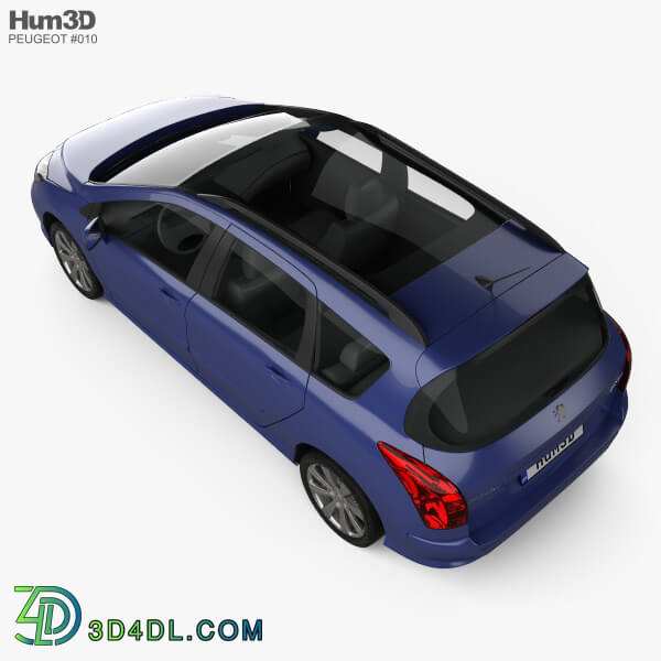 Hum3D Peugeot 308 SW 2012