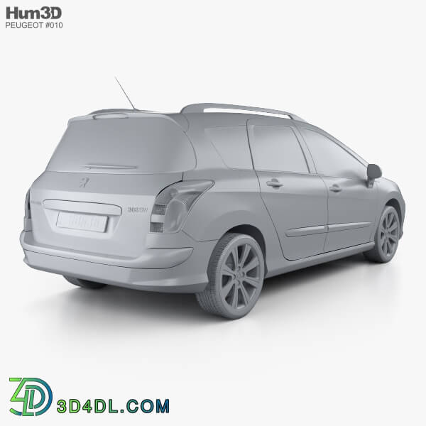 Hum3D Peugeot 308 SW 2012