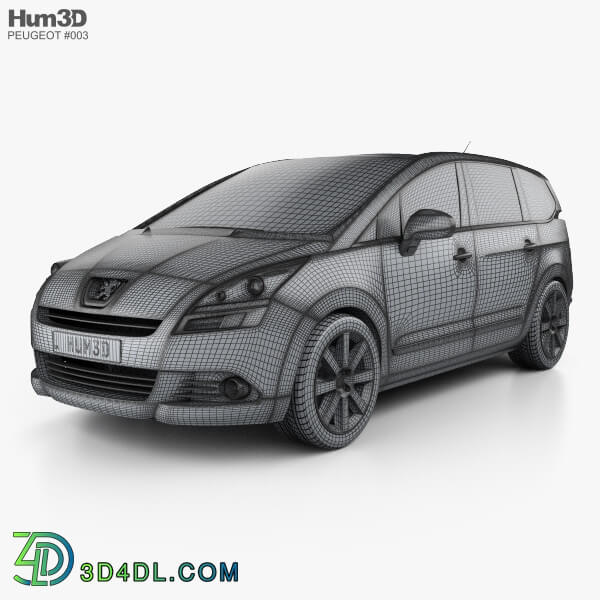 Hum3D Peugeot 5008 2010