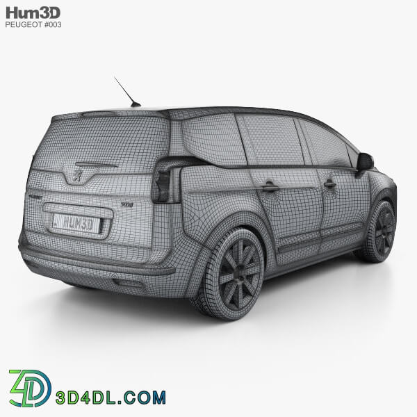 Hum3D Peugeot 5008 2010