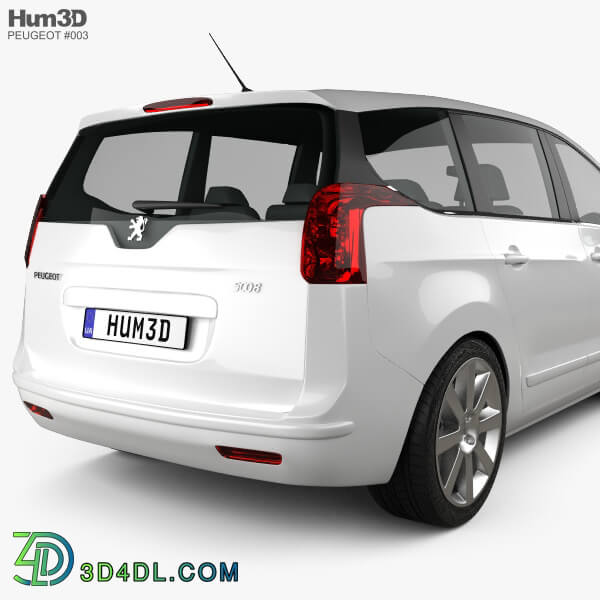 Hum3D Peugeot 5008 2010