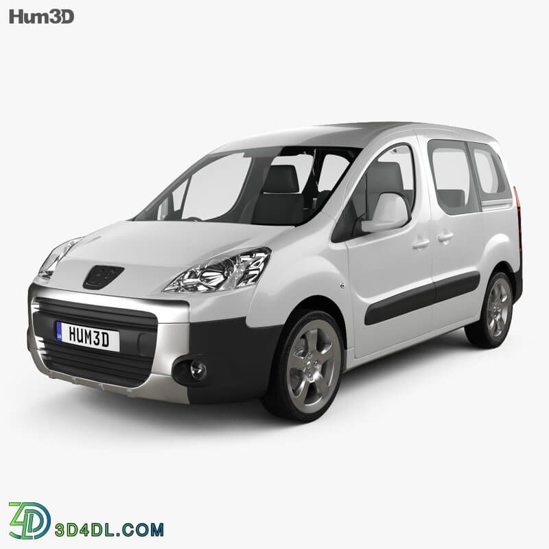 Hum3D Peugeot Partner Tepee 2011