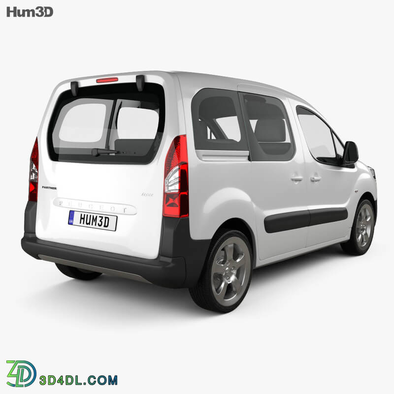 Hum3D Peugeot Partner Tepee 2011