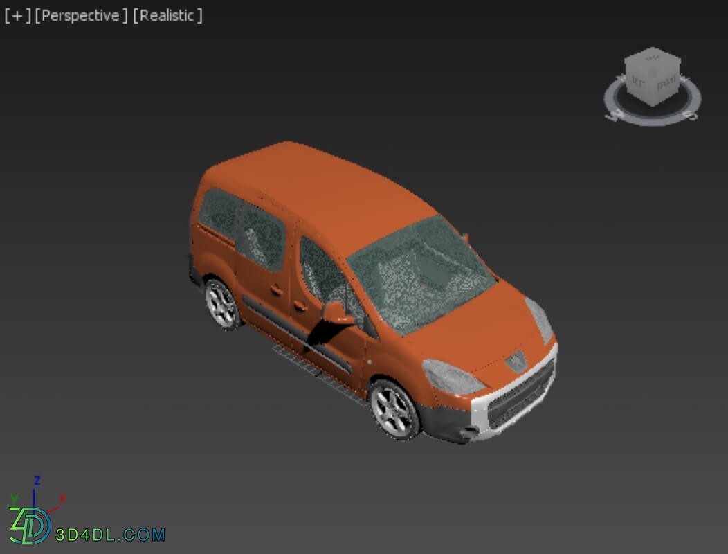 Hum3D Peugeot Partner Tepee 2011