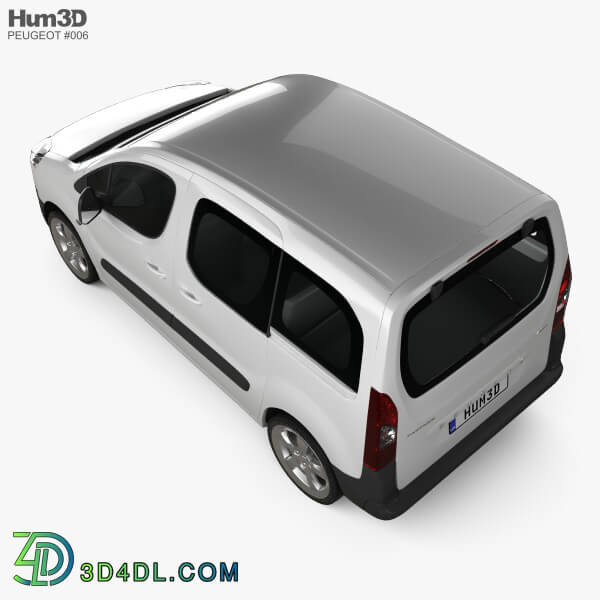 Hum3D Peugeot Partner Tepee 2011