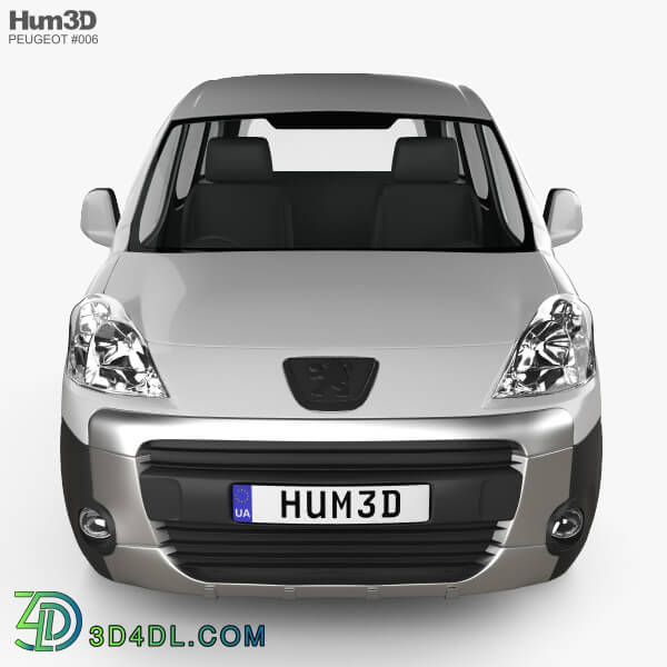 Hum3D Peugeot Partner Tepee 2011