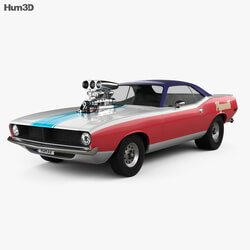 Hum3D Plymouth Barracuda Dragster 1974 