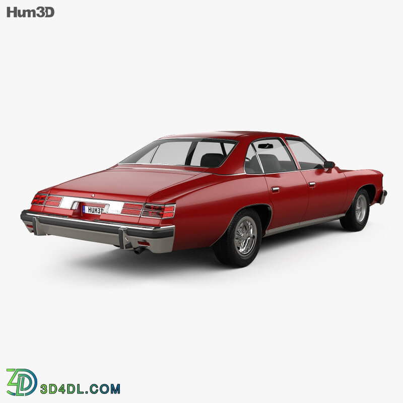 Hum3D Pontiac Grand LeMans sedan 1976