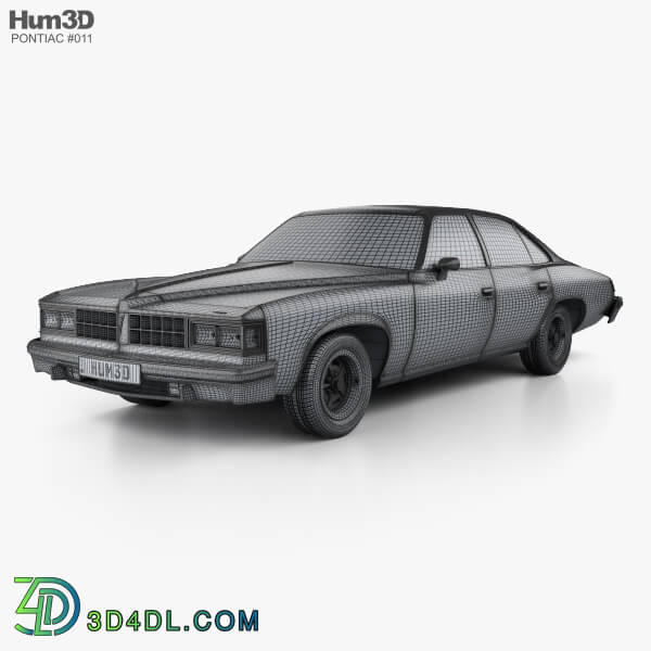 Hum3D Pontiac Grand LeMans sedan 1976