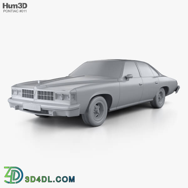 Hum3D Pontiac Grand LeMans sedan 1976