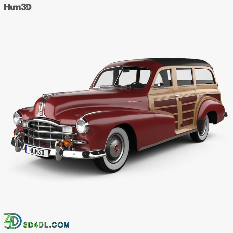 Hum3D Pontiac Streamliner Eight Station Wagon 1947