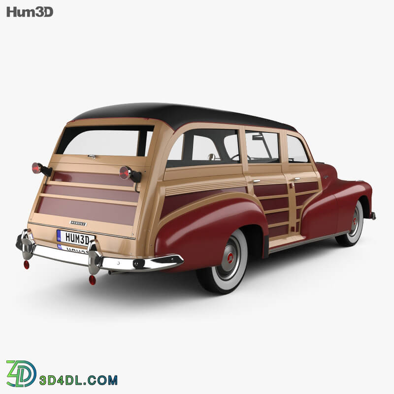 Hum3D Pontiac Streamliner Eight Station Wagon 1947