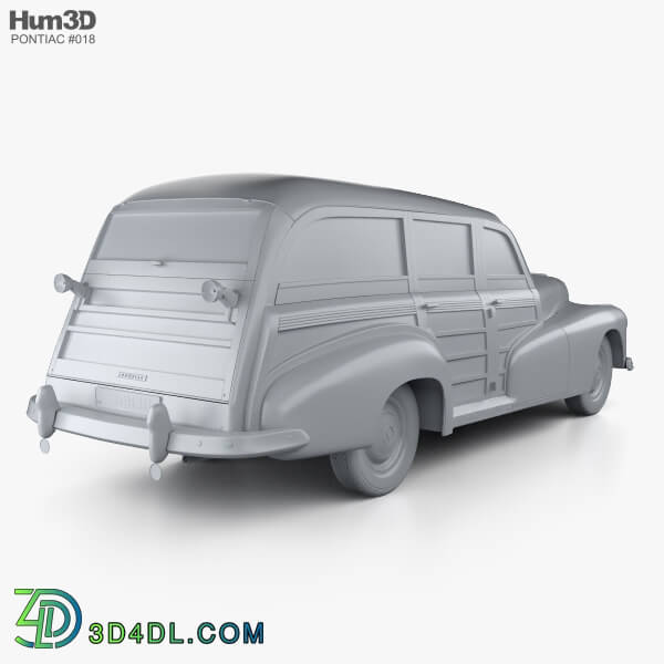 Hum3D Pontiac Streamliner Eight Station Wagon 1947