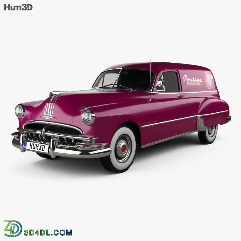 Hum3D Pontiac Streamliner Six Sedan Delivery 1949