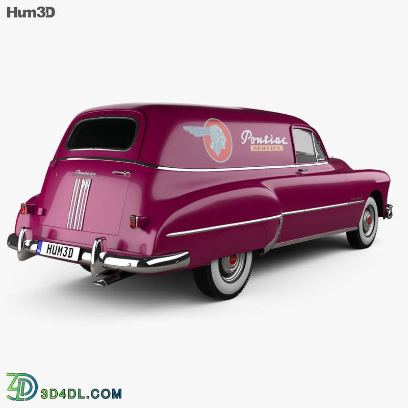 Hum3D Pontiac Streamliner Six Sedan Delivery 1949