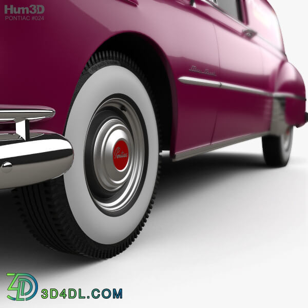 Hum3D Pontiac Streamliner Six Sedan Delivery 1949