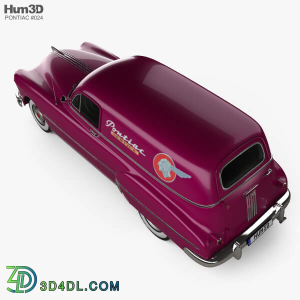 Hum3D Pontiac Streamliner Six Sedan Delivery 1949