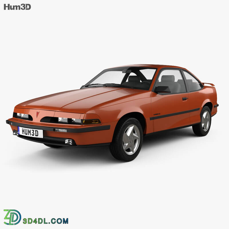 Hum3D Pontiac Sunbird GT Coupe 1986