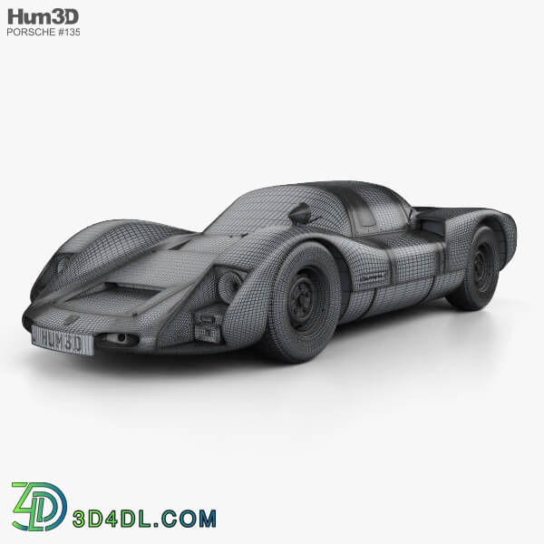 Hum3D Porsche 906 Carrera 6 Coupe 1966