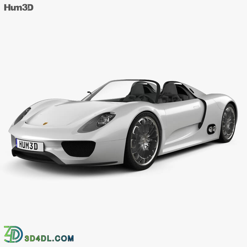 Hum3D Porsche 918 spyder 2011