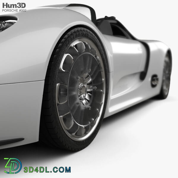 Hum3D Porsche 918 spyder 2011