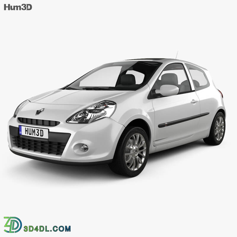 Hum3D Renault Clio 3 door 2010