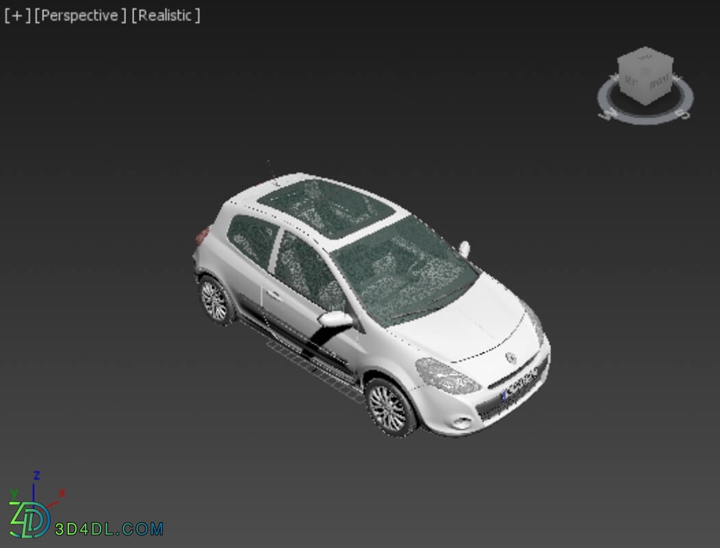 Hum3D Renault Clio 3 door 2010