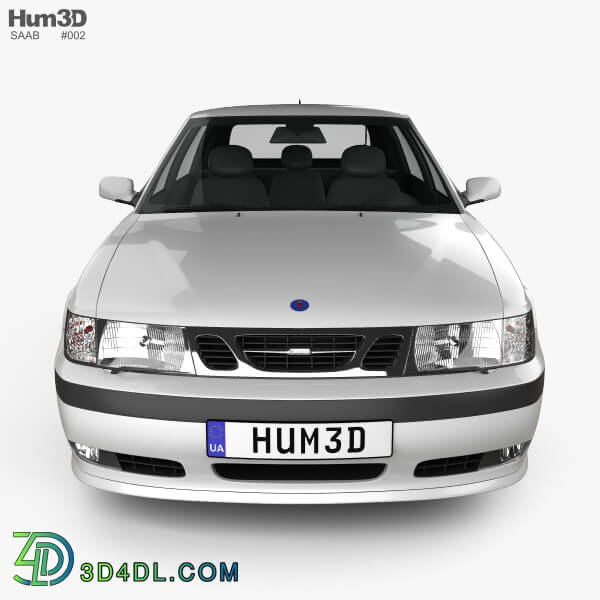 Hum3D Saab 9 3 Hatchback 5 door 2001