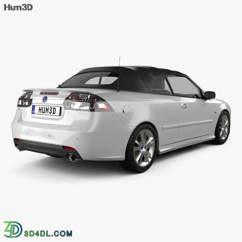 Hum3D Saab 9 3 convertible 2008