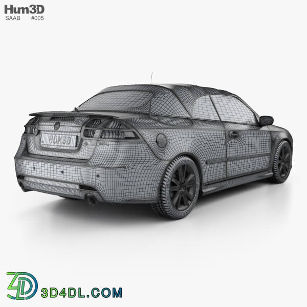 Hum3D Saab 9 3 convertible 2008