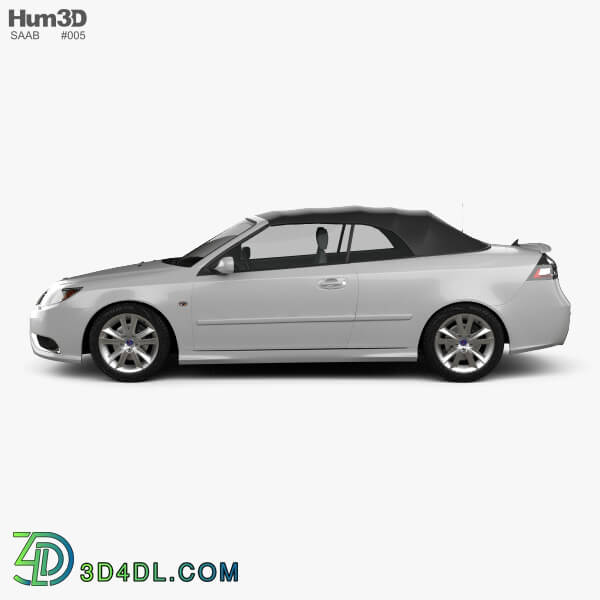 Hum3D Saab 9 3 convertible 2008