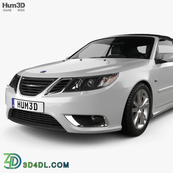 Hum3D Saab 9 3 convertible 2008