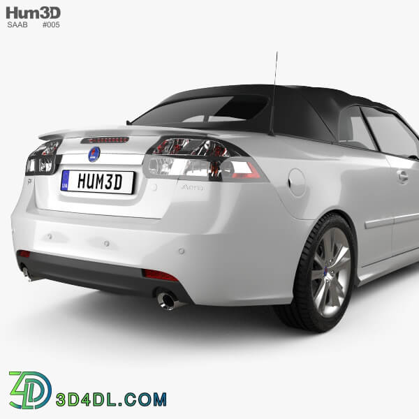 Hum3D Saab 9 3 convertible 2008