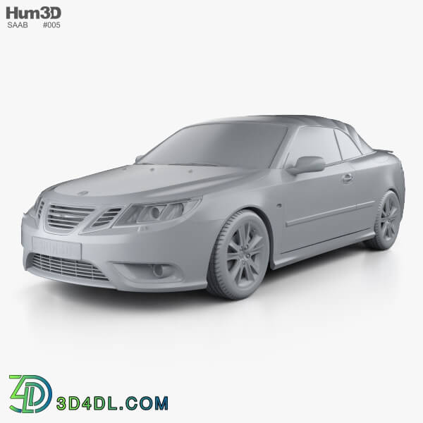 Hum3D Saab 9 3 convertible 2008