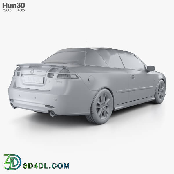 Hum3D Saab 9 3 convertible 2008