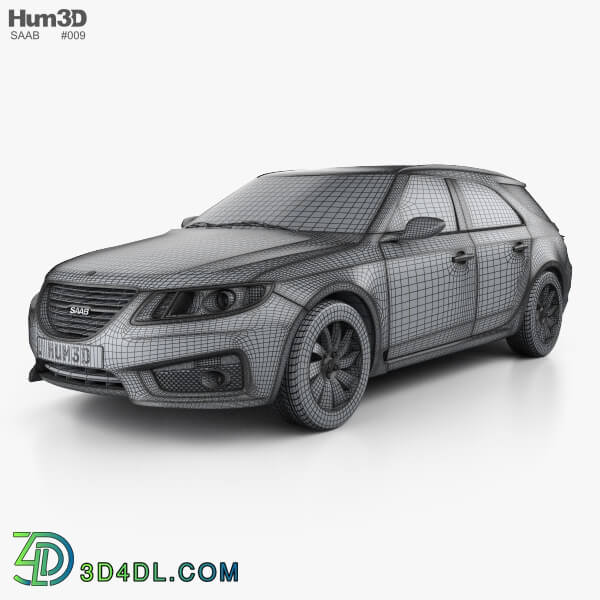 Hum3D Saab 9 5 Sport Combi 2009