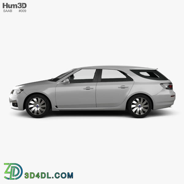 Hum3D Saab 9 5 Sport Combi 2009