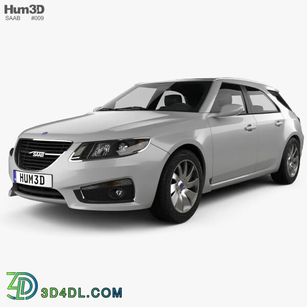 Hum3D Saab 9 5 Sport Combi 2009