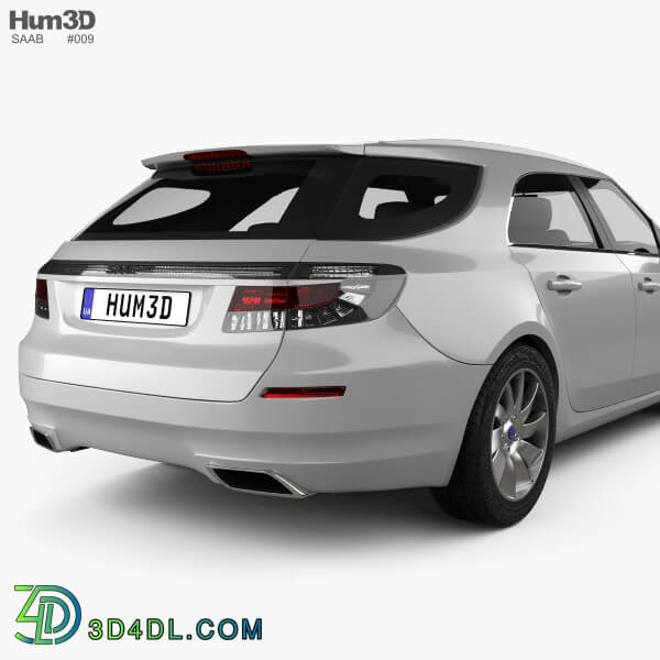 Hum3D Saab 9 5 Sport Combi 2009