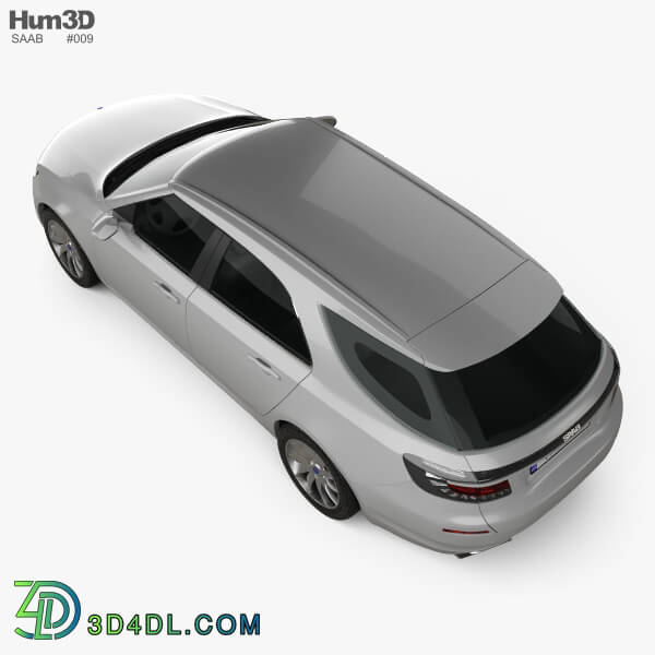 Hum3D Saab 9 5 Sport Combi 2009