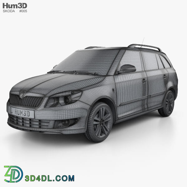 Hum3D Skoda Fabia Combi 2011