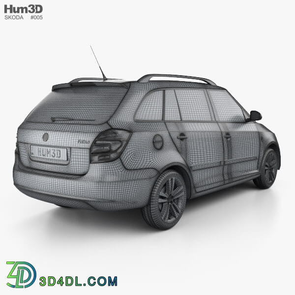 Hum3D Skoda Fabia Combi 2011