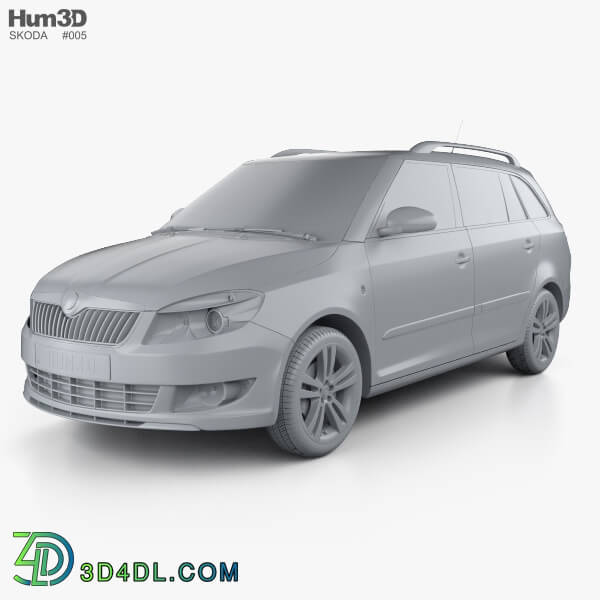 Hum3D Skoda Fabia Combi 2011