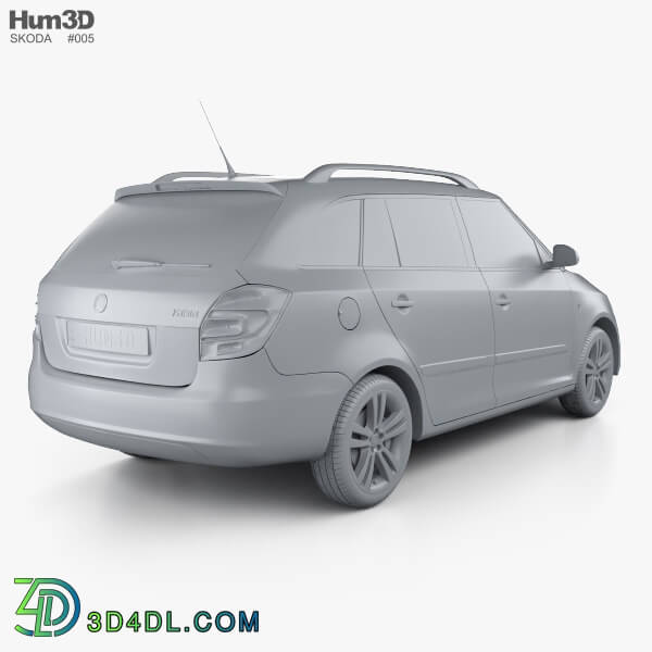 Hum3D Skoda Fabia Combi 2011