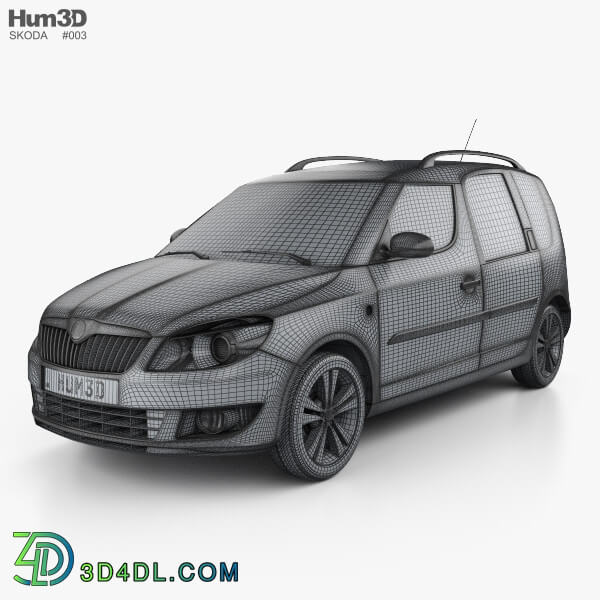 Hum3D Skoda Roomster 2011