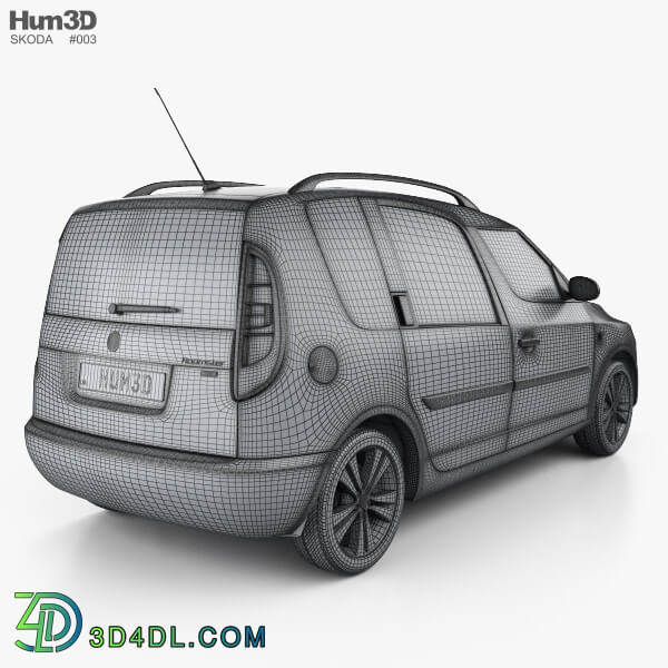 Hum3D Skoda Roomster 2011