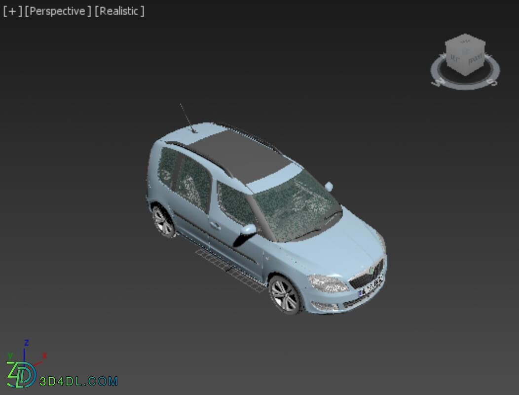 Hum3D Skoda Roomster 2011